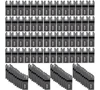 VEVOR Kit Scie à Outil Oscillant 45 - 47 HRC Lame Outil Multifonction Oscillante Lame de Scie de 34,92 mm Lame de Scie Oscillante 100 PCS Coupe Précise et Rapide pour Faciliter le Processus de Coupe