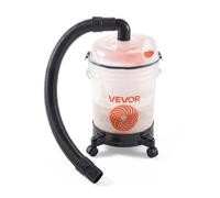 VEVOR Kit Séparateur Cyclonique de Poussière avec Seau de 19 L Roulettes | pour Travail du Bois et Aspirateur Eau et Poussière, Raccords 50,8-63,5 mm, Tuyau de 90 cm, Adaptateur Coudé, PP Translucide
