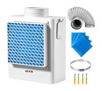 VEVOR Kit Ventilation de Sèche-linge avec Tuyau 1,5 m Compatible Orifice 99 mm