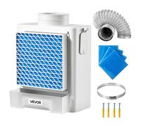 VEVOR Kit Ventilation de Sèche-linge avec Tuyau Échappement 1,5 m Réservoir Eau
