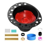 VEVOR Kit Vidange Baignoire Autoportante ABS, 2 Tuyaux d'Échappement en Laiton, Ensemble Raccordement de Drain de Bain, avec Adaptateur ABS, pour Baignoires Autoportantes, Baignoires Montées au Sol