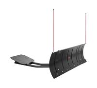 VEVOR Lame Chasse Neige Universelle, 109 cm 152 cm, Lame de Déneigement en Acier, avec Rabats en Caoutchouc, Compatible pour la Plupart des VTT et UTV, sur Allées, Chemins de Fermes, Routes Rurales