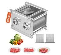 VEVOR Lame de Rechange pour Trancheuse Verticale Modèle 90, Bloc Lames pour Coupe Viande Commercial 5 mm en Acier Inoxydable, pour Viande Désossée et Légumes Tendres Cuisine, Jeu de 36 Lames