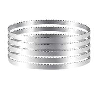 VEVOR Lame de Scie à Ruban 1832x12,7x0,5 mm 4 TPI Dents Affûtées Trempées 18 HRC Acier Carbone Haute Résistance Lame Remplacement Compatible Principales Marques de Scies à Ruban pour Travail du Bois