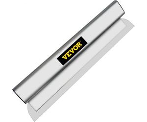 VEVOR Lame d'Écumage Lame à Lisser 60 cm Lame de Spatule pour Cloisons Sèches, Spatule de Lissage Peinture Finition Plâtrage Couteau Enduit Acier Inoxydable Outil pour Appliquer Lisser Plâtre de Gypse