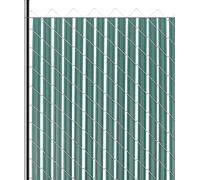 VEVOR Lamelles verticales à double paroi de 1130 mm, lamelles en treillis métallique HDPE, parfaites pour les jardins et les fermes (vert)