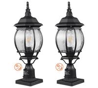 VEVOR Lampadaire d'extérieur du crépuscule à l'aube luminaires 530 mm lot de 2