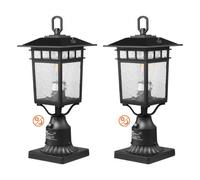 VEVOR Lampadaire d'extérieur du crépuscule à l'aube luminaires 400 mm lot de 2