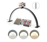 VEVOR Lampe d’Esthéticienne Lampe LED Arc pour Manucure Cils de Table 30 W