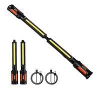 VEVOR Lampe de Travail LED Mécanicien 1450 lm Barre Lumineuse de Travail Sous Capot Rechargeable Magnétique sans Fil Portable 4400 mAh Éclairage d'Urgence, pour Réparation de Voiture, Garage, Atelier
