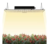 VEVOR Lampe Horticole de Croissance Plantes LED 200 W Panneau Quantum Spectre Complet Haute Performance Étanche IP65 PPFD Diodes Samsung 281B pour Tentes de Culture Intérieur Légumes Plantes Fleures