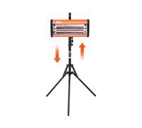 VEVOR Lampe polymérisation peinture infrarouge 2000 W chauffage séchage auto
