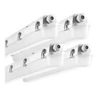 VEVOR Lampes LED étanche à vapeur 4PCS 60/50/40 W 5400/6400/7400 lumen réglable