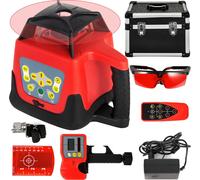 VEVOR Laser rotatif 360° Laser rouge Rotary Laser Level Kit Laser de construction IP54