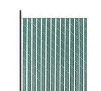 VEVOR Lattes de Confidentialité à Ailes pour Clôture à Mailles, Double Paroi, Lattes Verticales Adaptées aux Clôtures Mailles Losangées 1,2 m Haut, Verrou Inférieur, Haute Densité, pour Jardin, Ferme