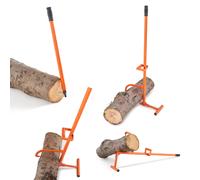 VEVOR Lève-bûches lève-tronc d'arbre cric à buches 4 en 1 manche métal 1219 mm
