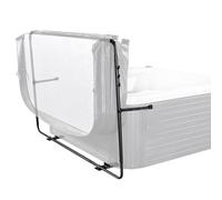 VEVOR Lève-Couverture pour Jacuzzi Spa Baignoire Balnéo, Hauteur Ajustable 80-105 cm et Largeur 135-235 cm, Installé en Bas d'Un Côté, Adapté à Différentes Tailles de Baignoires Rectangulaires, Bain