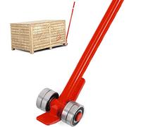 VEVOR Lève Meuble Lourd 3 T Barre de Levier Acier sur Roulettes Barre de Levage Grande Capacité Charge avec Manche Ergonomique 1,8 m Longueur Totale 1,9 m Léger Portable pour Soulever Charges Lourdes