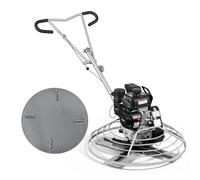 VEVOR Lisseuse à Béton Thermique 950 mm, Moteur Kohler à Essence 5,2 kW | Hélicoptère à Béton avec Plateau de Lissage pour Finition de Sols en Ciment et Chape, Guidon de Commande, 4 Lames Réglables