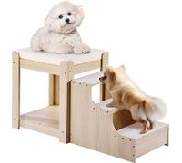 VEVOR Lit superposé pour animaux domestiques avec escalier, perchoir à fenêtre pour chiens/chats, lit à plusieurs niveaux, perchoir à fenêtre, dormeur de lit pour chiens, plate-forme d'assise lounge a