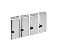 VEVOR Lot de 4 matrices de filetage NPT de 1,27 cm à 1,9 cm (4 paquets), matrices de filetage pour tuyau HSS droitier, compatibles avec les machines VEVOR Split-Type, têtes de matrices universelles