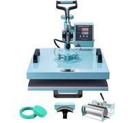 VEVOR Presse à Chaud Portable, Vert, 380 x 380 mm