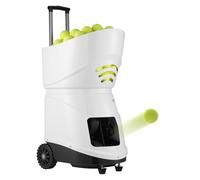 VEVOR Machine à balles de tennis, 150 balles, lanceur automatique de balles de tennis portable, perceuses multimodes à 5 moteurs, plus de 2 heures de jeu, batterie rechargeable, télécommande via app