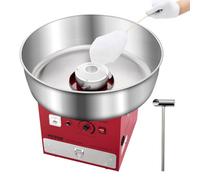 VEVOR Machine à barbe à papa électrique appareil à sucre 1000 W pour fête rouge