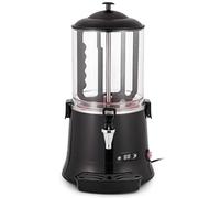 VEVOR Machine à Chocolat Chaud 10L Distributeur Chocolat Chaud Professionnel 400W Chocolatière Pro 30-90℃ Distributeur LED avec Plateau Égouttoir pour Boisson Chaude Café Lait Soja Maison Restaurant