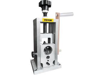 VEVOR Machine à Dénuder 1,5-40 mm Machine à Dépouillement à Cables Alliage d'Aluminium Machine à Dénuder Manuelle Une Manivelle Ergonomique Utilisée dans le Traitement des Faisceaux de Cables
