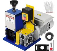 VEVOR Machine à Dénuder électrique 180 W, Pince à Dénuder 1,5-25 mm avec Lame, 18,3 m/min Haute Efficacité de Dénudage pour Recycler Fils de Cuivre/Enlever Isolant en plastique Caoutchouc des Fils