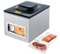 VEVOR Machine à emballer sous vide à chambre 260 W machine d'emballage sous vide taille compacte 260 mm dans la cuisine domestique et pour un usage commercial pour aliments humides, viandes, marinades