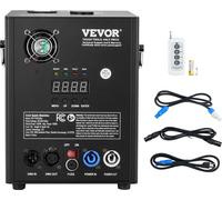 VEVOR Machine à étincelles 500 W Machine pyrotechnique Alliage d'aluminium Machine à feux d'artifice Contrôleur DMX Réglable 2-4m Machine à étincelles froides 7 min par rechargement Idéal pour mariage