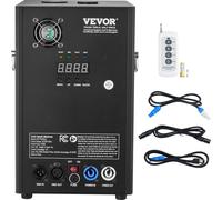 VEVOR Machine à étincelles 700 W Machine pyrotechnique Alliage d'aluminium Machine à feux d'artifice Contrôleur DMX Réglable 2-5m Machine à étincelles froides 7 min par rechargement Idéal pour mariage