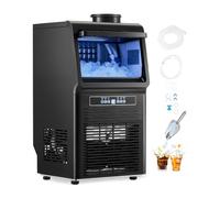 VEVOR Machine à Glaçons Commerciale Autonome 36 Glaçons Capacité 31,8kg/24h Bar