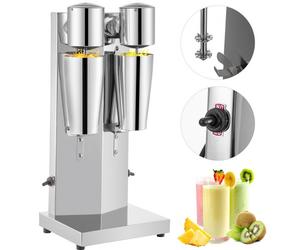 VEVOR Machine à milkshake électrique, Lait Shaker Électrique, Mélangeur Commercial, Machine à Mousse De Lait, pour mélanger du lait/des protéines en poudre/des cocktails/des smoothies etc..