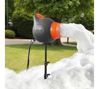 VEVOR Machine à Mousse Canon à Mousse de Fêtes Portable 115 W Gris et Orange