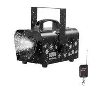 VEVOR Machine à Neige 1500 W, Machine à Flocons de Neige Artificielle Portative Suspendue, avec Télécommande sans Fil, Réservoir 5 L, pour Fêtes de Noël, Effet de Scène, Décoration Extérieur Intérieur