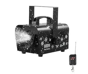 VEVOR Machine à Neige 1500 W, Machine à Flocons de Neige Artificielle Portative Suspendue, avec Télécommande sans Fil, Réservoir 5 L, pour Fêtes de Noël, Effet de Scène, Décoration Extérieur Intérieur