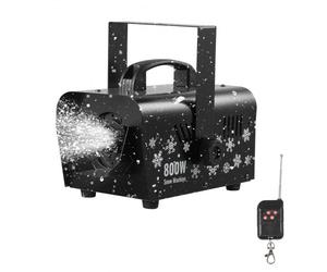 VEVOR Machine à Neige 1500 W, Machine à Flocons de Neige Artificielle Portative Suspendue, avec Télécommande sans Fil, Réservoir 5 L, pour Fêtes de Noël, Effet de Scène, Décoration Extérieur Intérieur