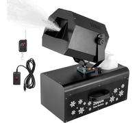VEVOR Machine à neige, 2000 W, machine à neige swing avec réservoir de 5 L, télécommande filaire & sans fil pour la fabrication de flocons de neige, machine à neige artificielle pour les fêtes de Noël