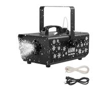VEVOR Machine à Neige, 650 W, Machine à Flocons de Neige Artificielle Portative Suspendue, avec Poignée Portable, pour DJ, Fêtes de Noël, Effet de Scène, Décoration de Mariage, Extérieur et Intérieur