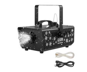 VEVOR Machine à Neige, 650 W, Machine à Flocons de Neige Artificielle Portative Suspendue, avec Poignée Portable, pour DJ, Fêtes de Noël, Effet de Scène, Décoration de Mariage, Extérieur et Intérieur