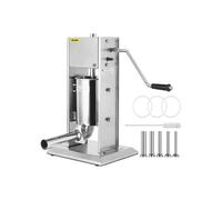 VEVOR Machine à Saucisses Manuel 15L Poussoir Saucisse Professionnel Poussoir Merguez Poussoir à Viande pour Remplissage de Sau A172
