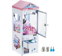 VEVOR Machine attrape poupées à griffes, levage des griffes 0-130 mm, jeu d'arcade commercial pour attraper bonbons, avec lumière et son, distributeur de jouets à pince pour enfants, garçons, filles