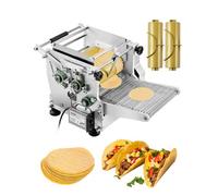 VEVOR Machine automatique de fabrication de tortillas de maïs avec deux moules
