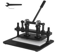 VEVOR Machine de Découpe du Cuir Manuelle 260x150 mm Machine à Découper Manuelle Machine de Coupe du Cuir Machine de Découpage Manuelle pour Cuir Feuilles en Plastiques Feuilles en Caoutchouc