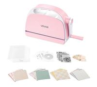 VEVOR Machine de Découpe et de Gaufrage Manuelle, Ouverture 152 mm, Kit Portable avec Matrices et Plaques de Découpe, Dossiers de Gaufrage, Feuilles de Papier, pour Scrapbooking, Cartes et Bricolage