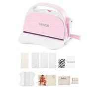 VEVOR Machine de Découpe et de Gaufrage Manuelle, Ouverture 76 mm, Kit Portable avec Matrices et Plaques de Découpe, Dossiers de Gaufrage, Feuilles de Papier, pour Scrapbooking, Cartes et Bricolage