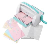 VEVOR Machine de Découpe et Gaufrage Manuelle Ouverture 226 mm Machine à Découper et Embosser 8 Matrices Classeur A6 Papier Cartonné A5 Kit Débutant Scrapbooking pour Décoration Album Cartes Artisanat